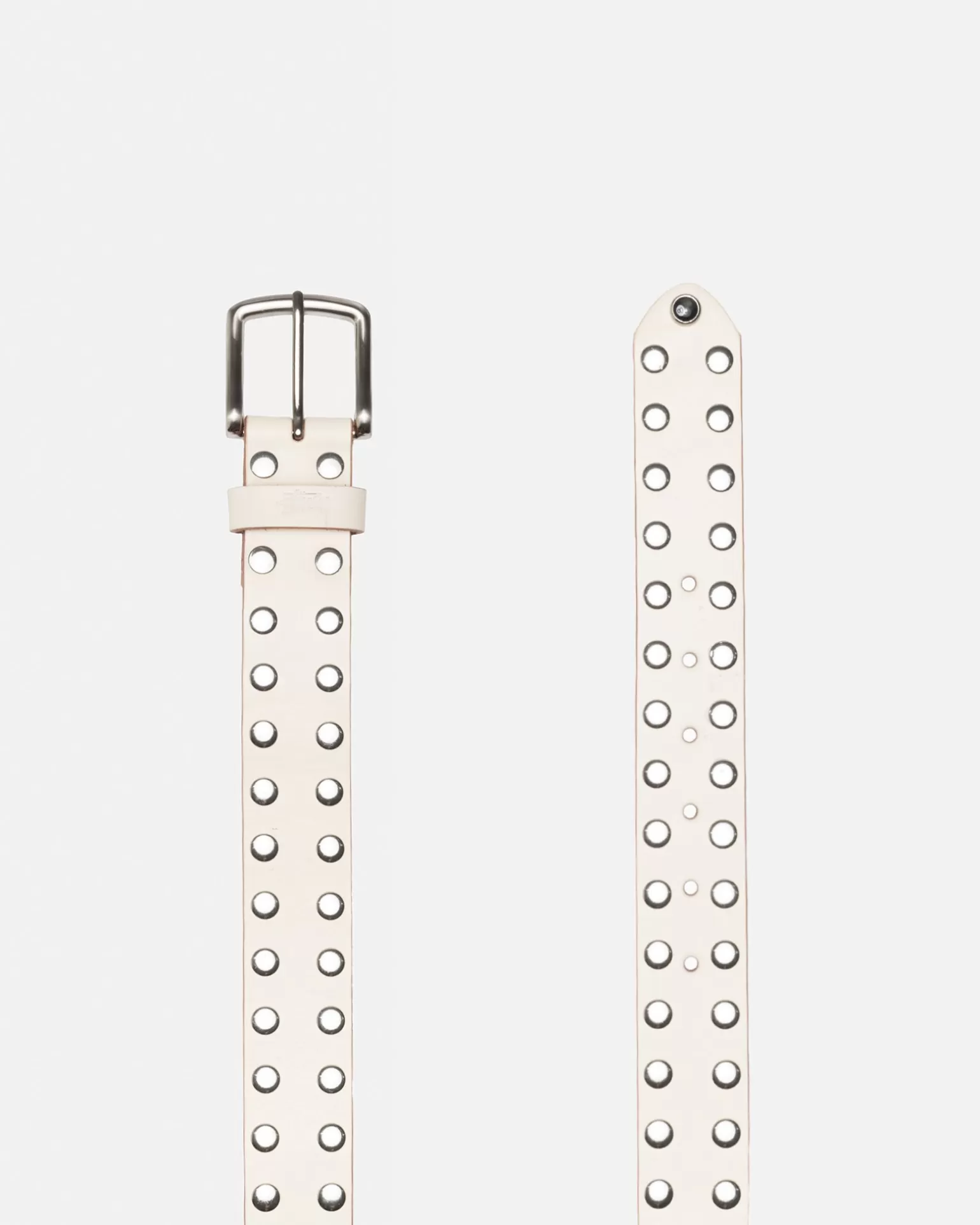 Online Stüssy 8 BALL STUDDED BELT Bone