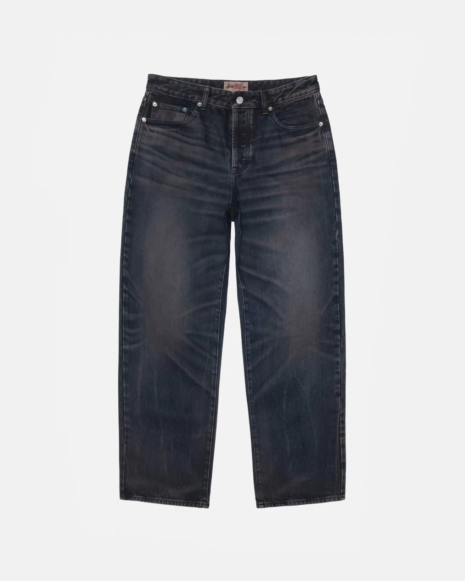 Fashion Stüssy BIG OL' JEAN VINTAGE WASH DENIM Blue