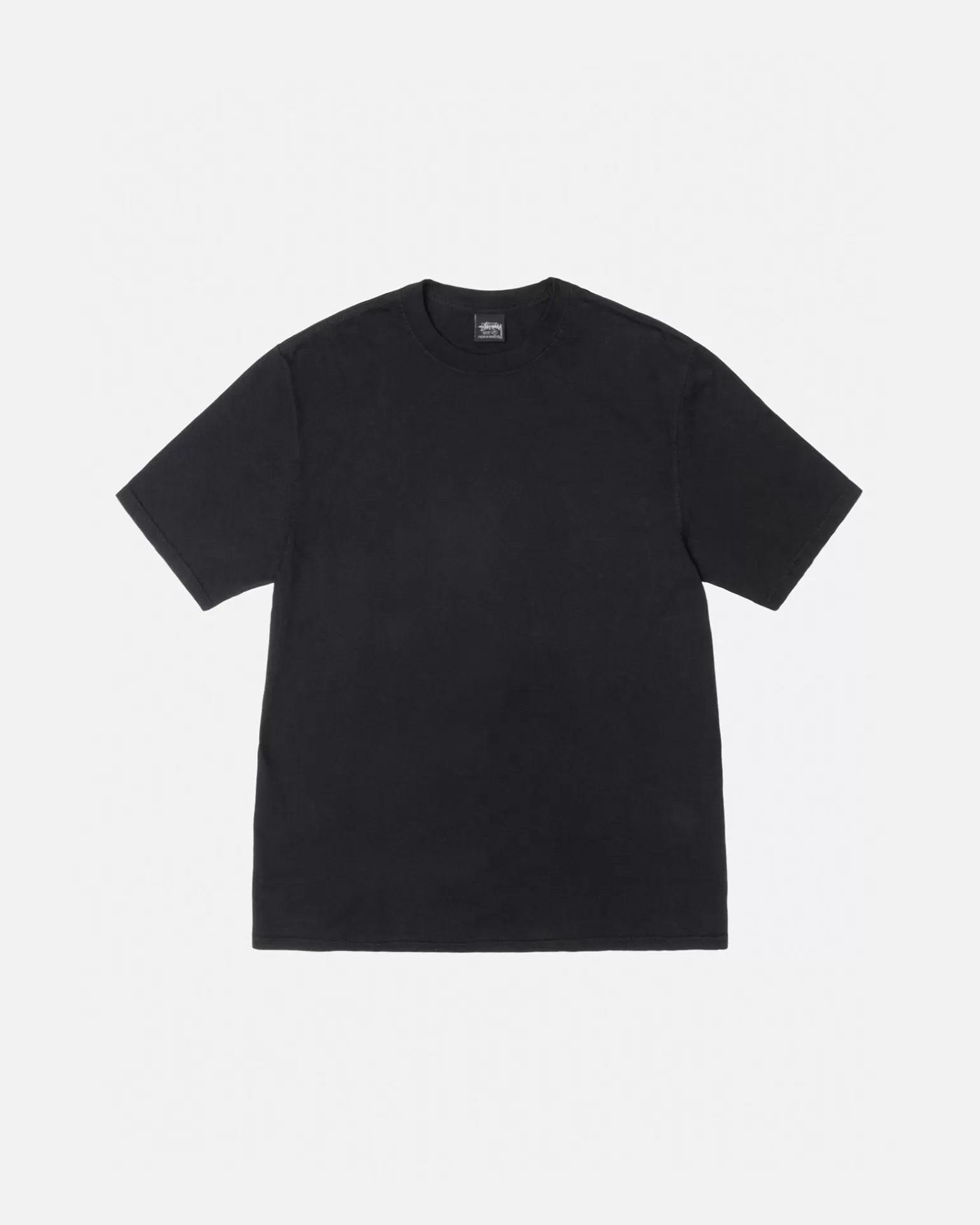 Online Stüssy BUANA TEE PIGMENT DYED Black