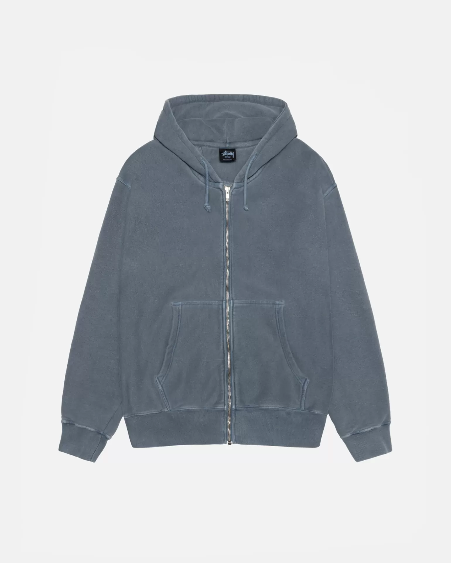 Cheap Stüssy BUANA ZIP HOODIE PIGMENT DYED Navy