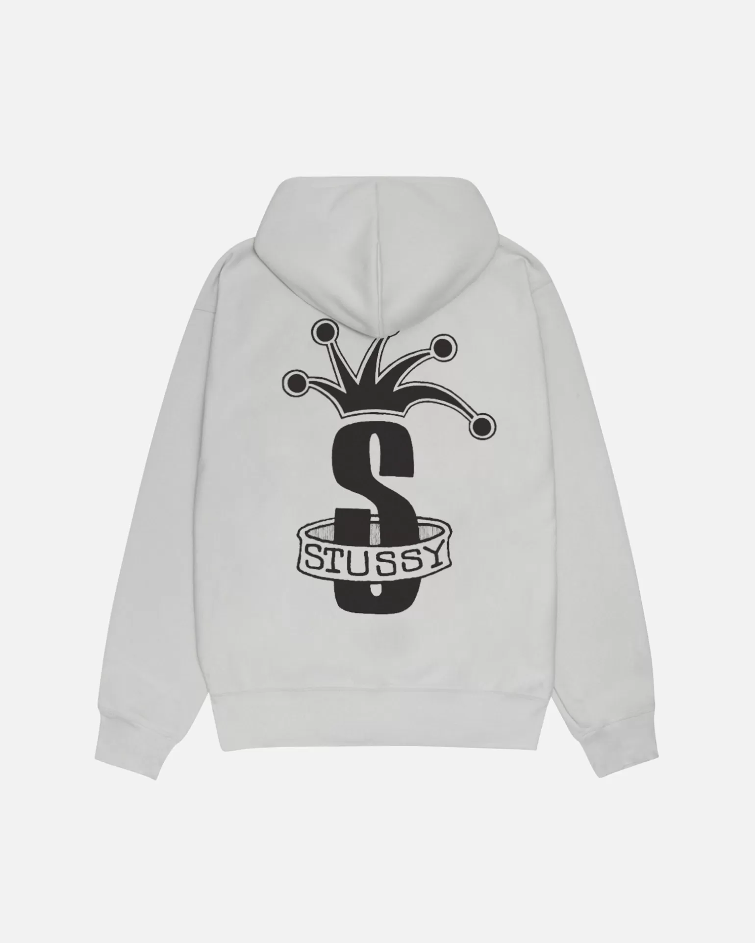 Best Stüssy CROWN BAND ZIP HOODIE Fog