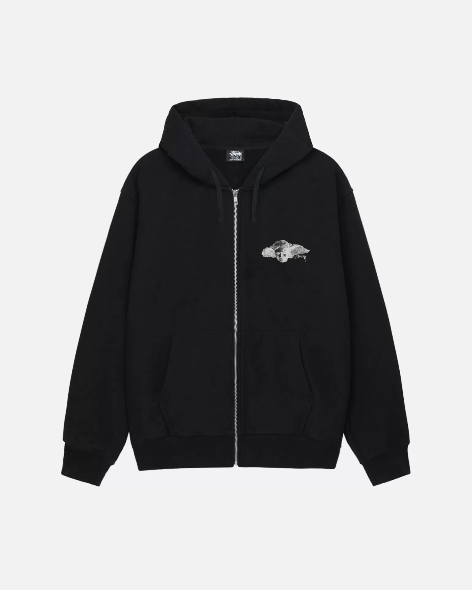 Best Stüssy HYPNOS ZIP HOODIE Black