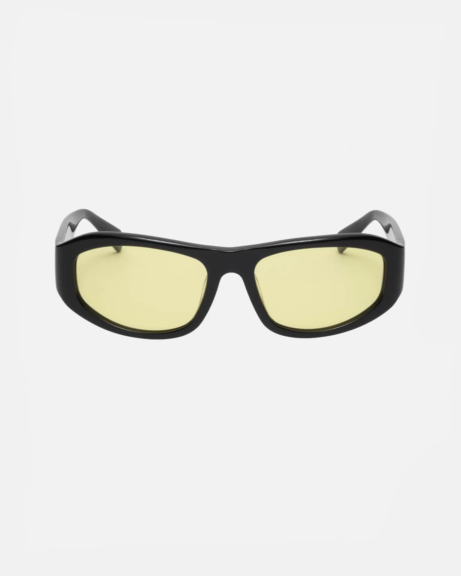 Hot Stüssy LANDON SUNGLASSES Black / Yellow Lens