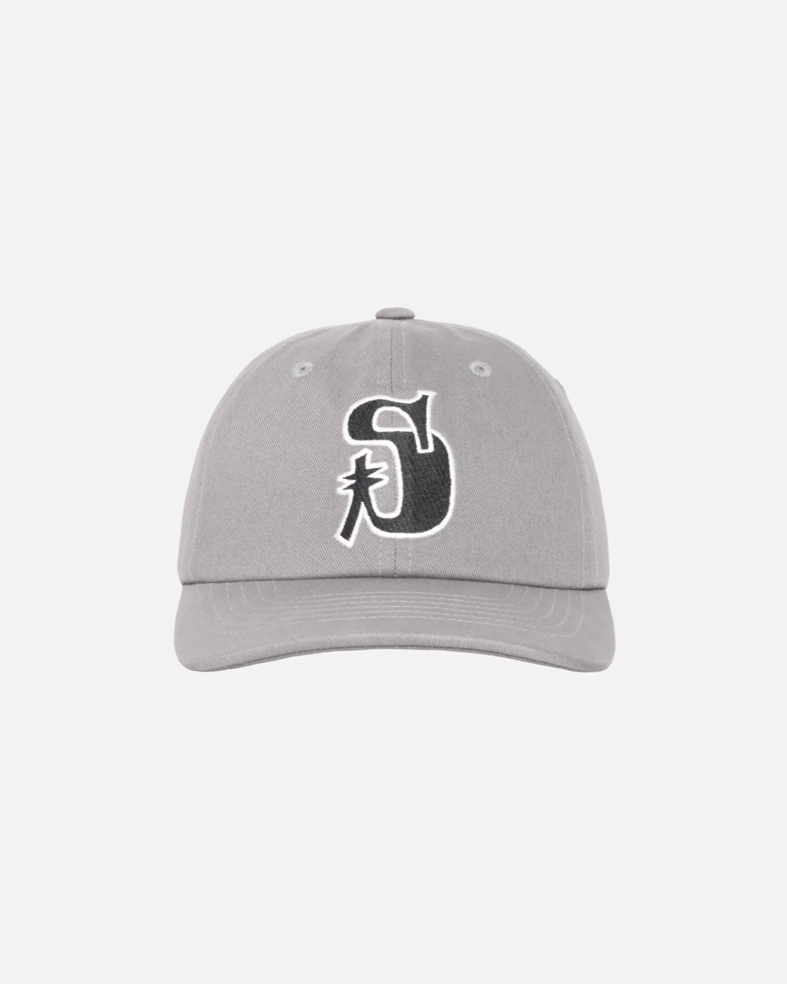 Best Sale Stüssy LOW PROFILE VINTAGE S SNAPBACK Grey