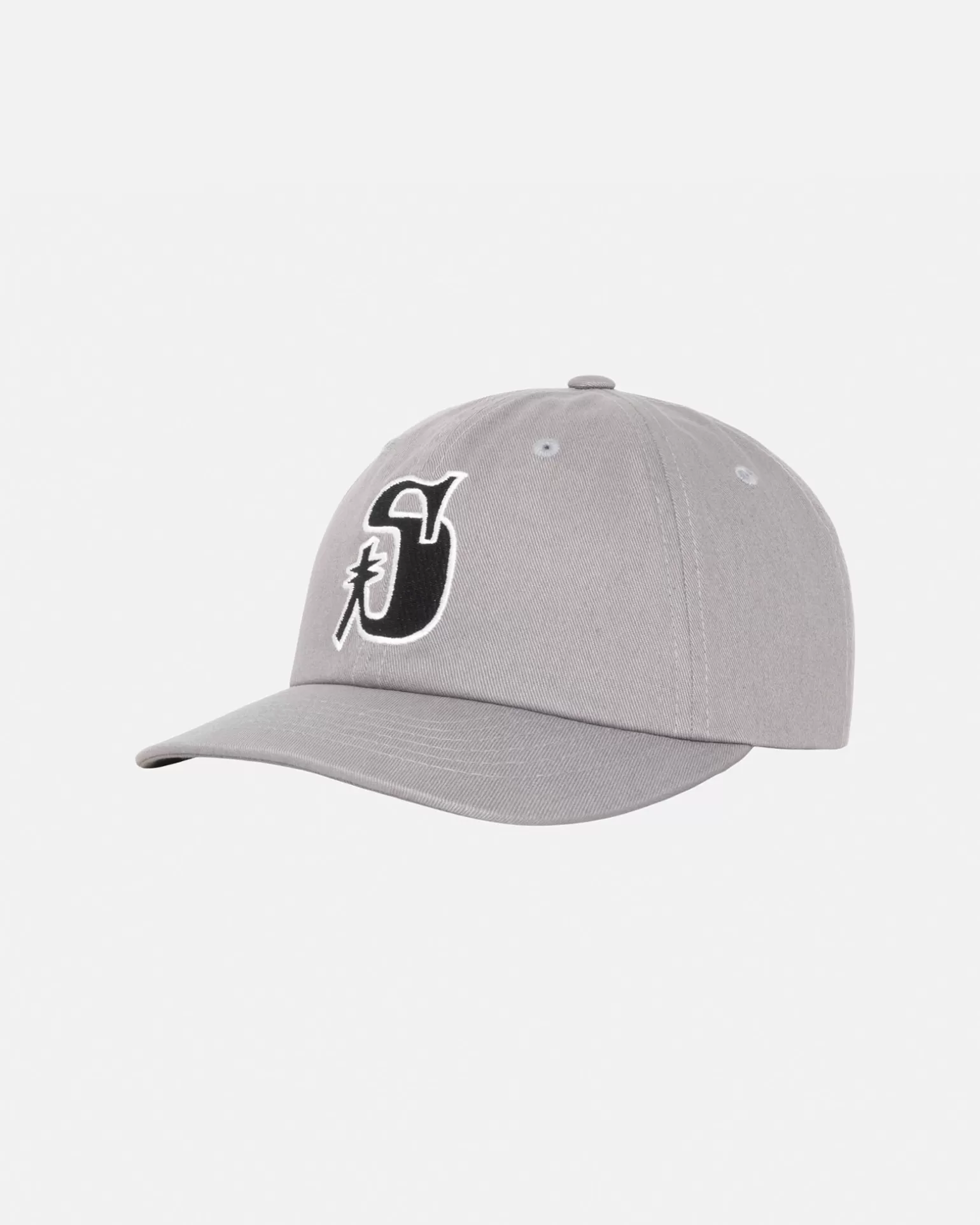 Best Sale Stüssy LOW PROFILE VINTAGE S SNAPBACK Grey