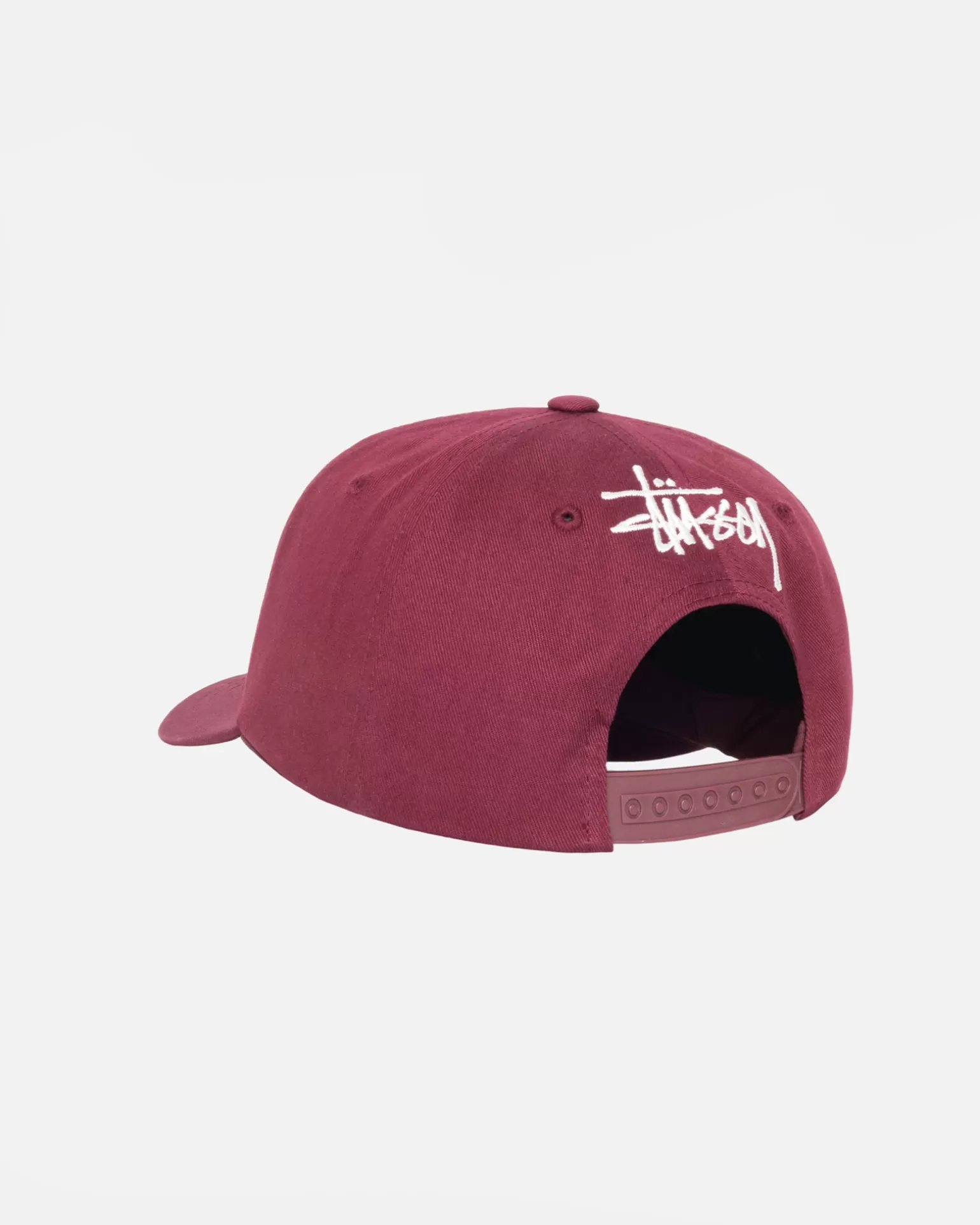Discount Stüssy LOW PROFILE VINTAGE S SNAPBACK Maroon