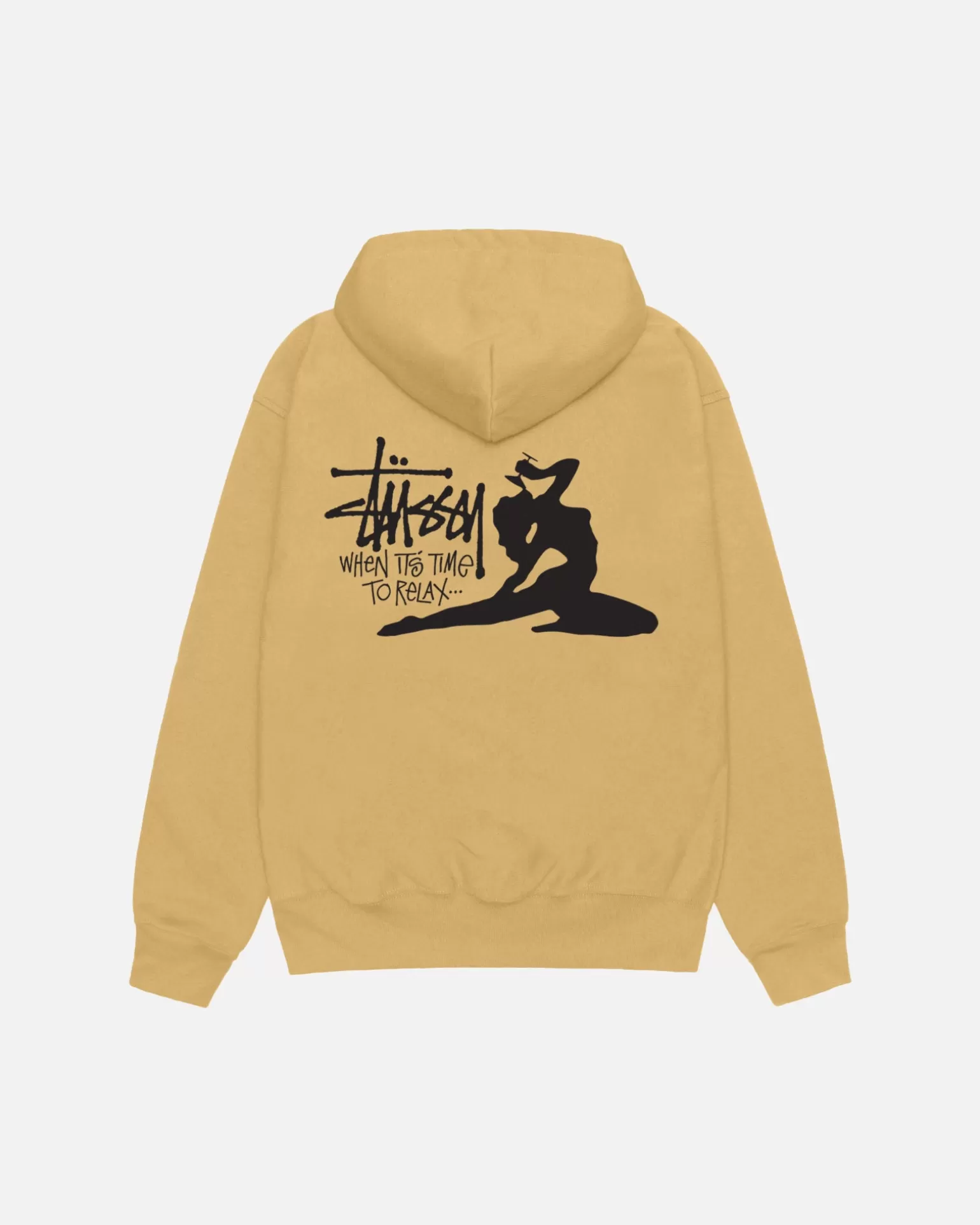 Best Stüssy RELAX HOODIE Curry