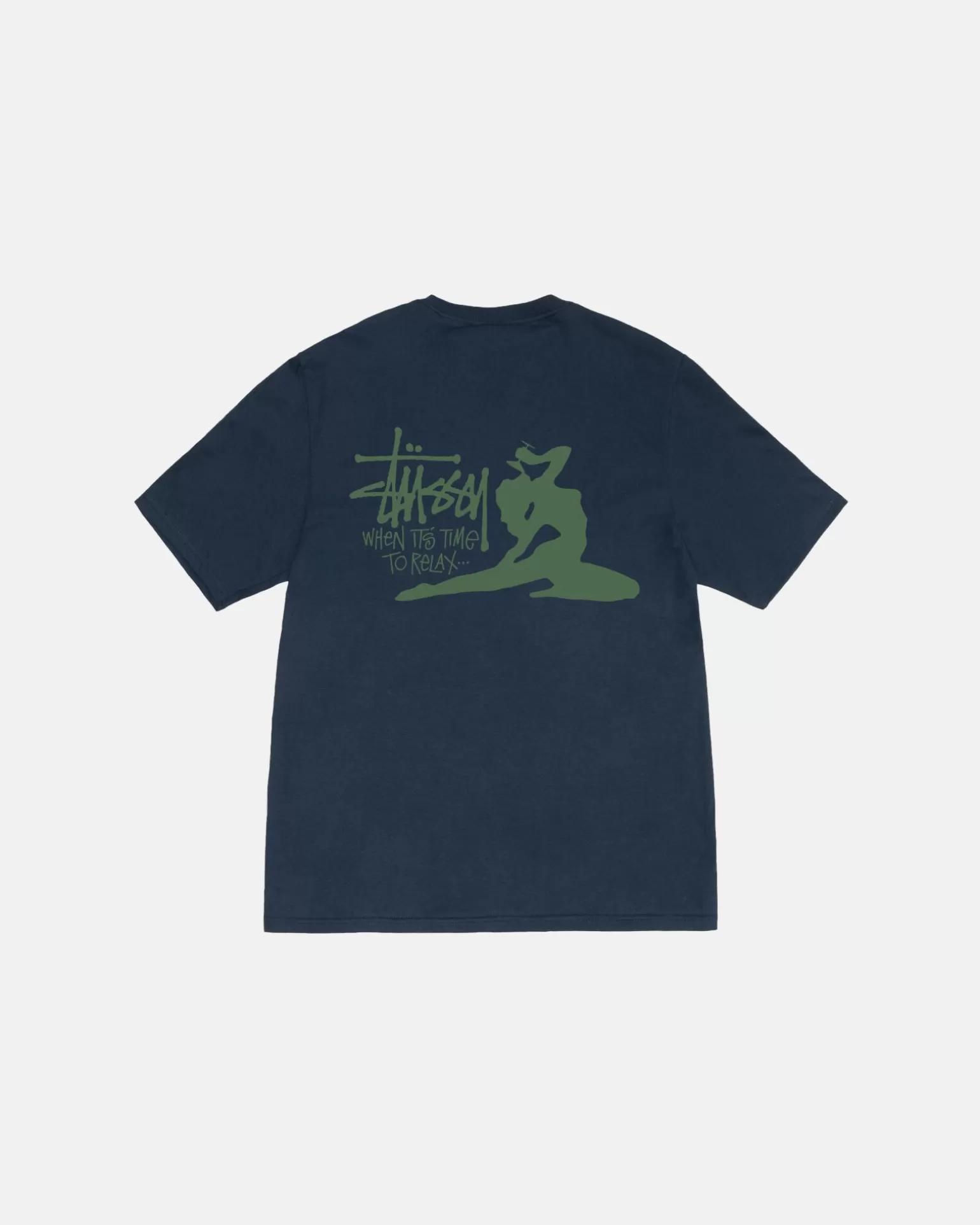 Sale Stüssy RELAX TEE Navy