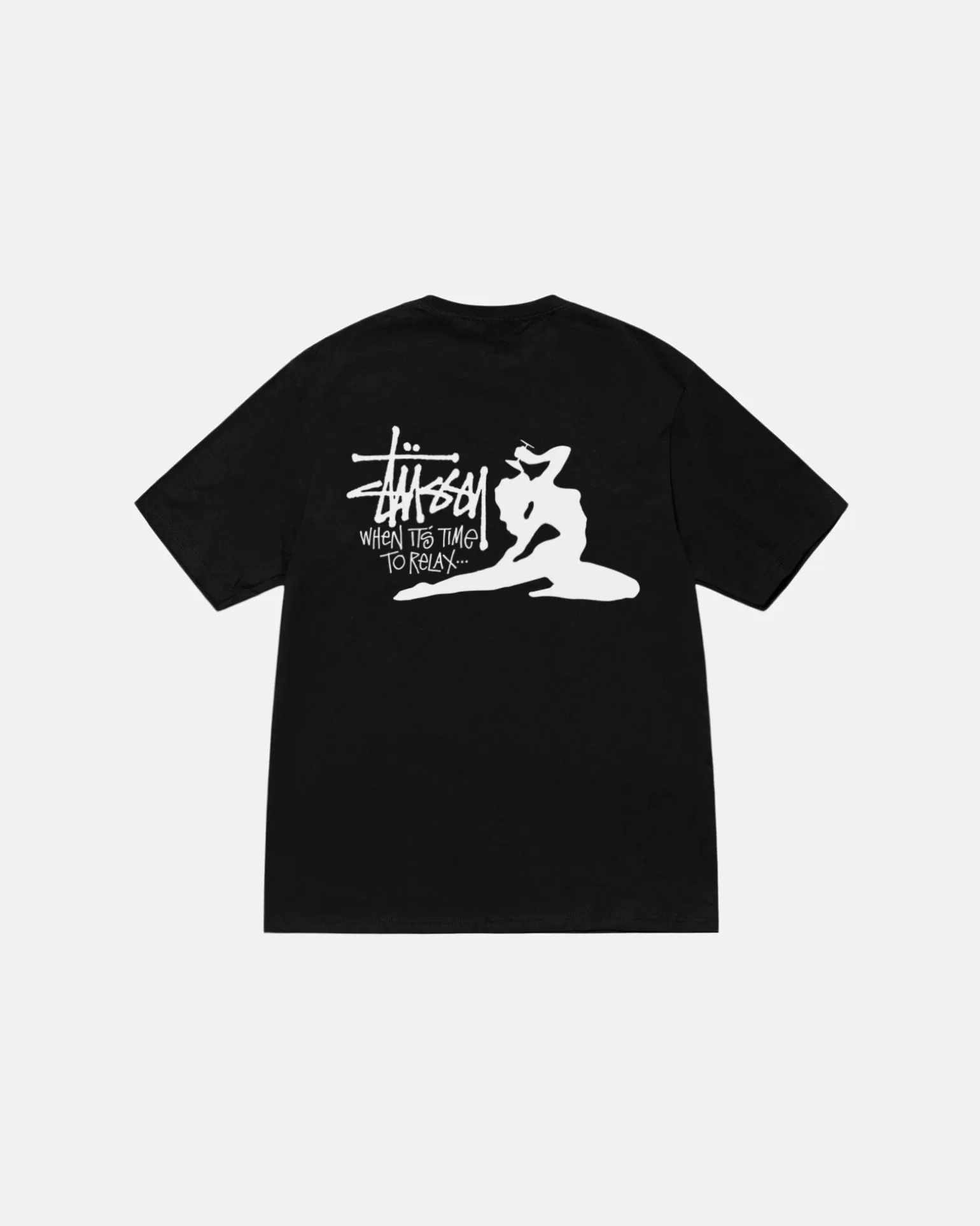 Cheap Stüssy RELAX TEE Black