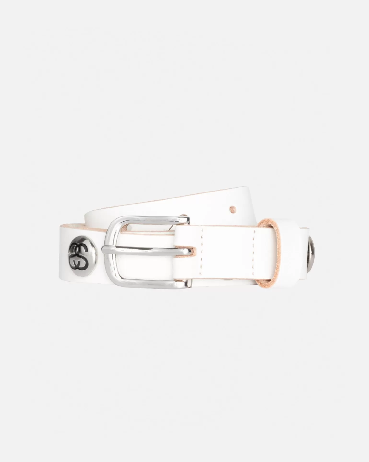 Online Stüssy SS-LINK STUDDED BELT Bone