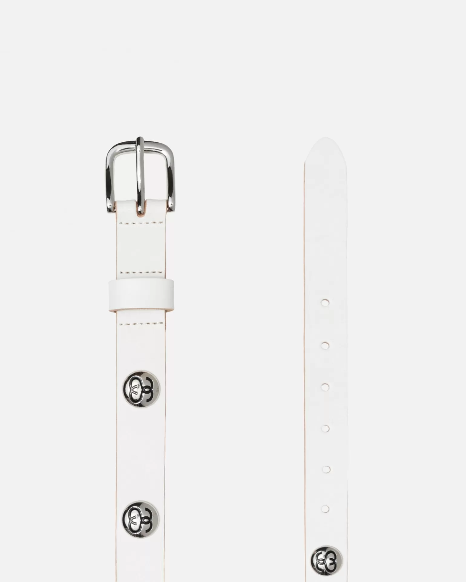 Online Stüssy SS-LINK STUDDED BELT Bone