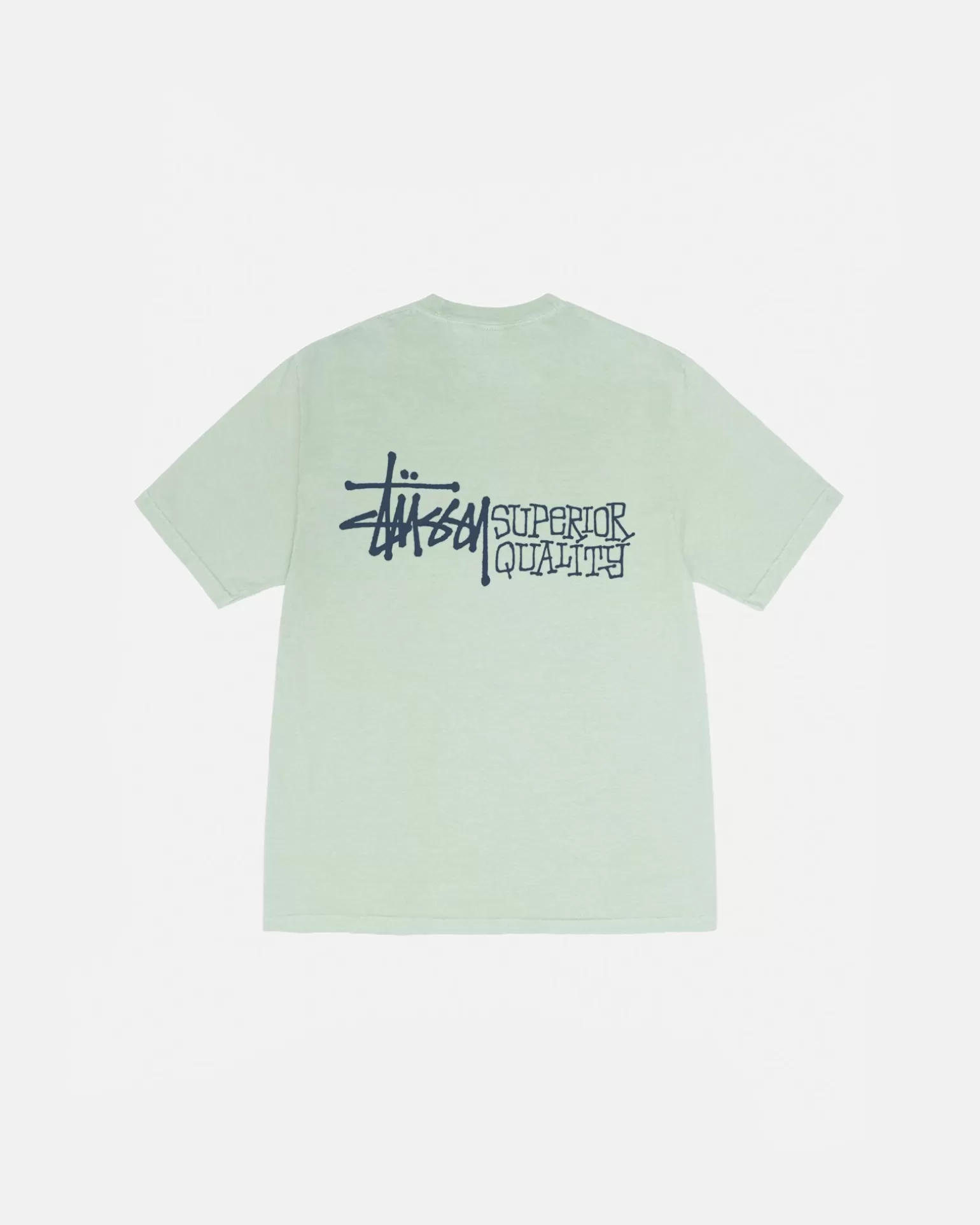 Best Stüssy SUPERIOR QUALITY TEE PIGMENT DYED Granite