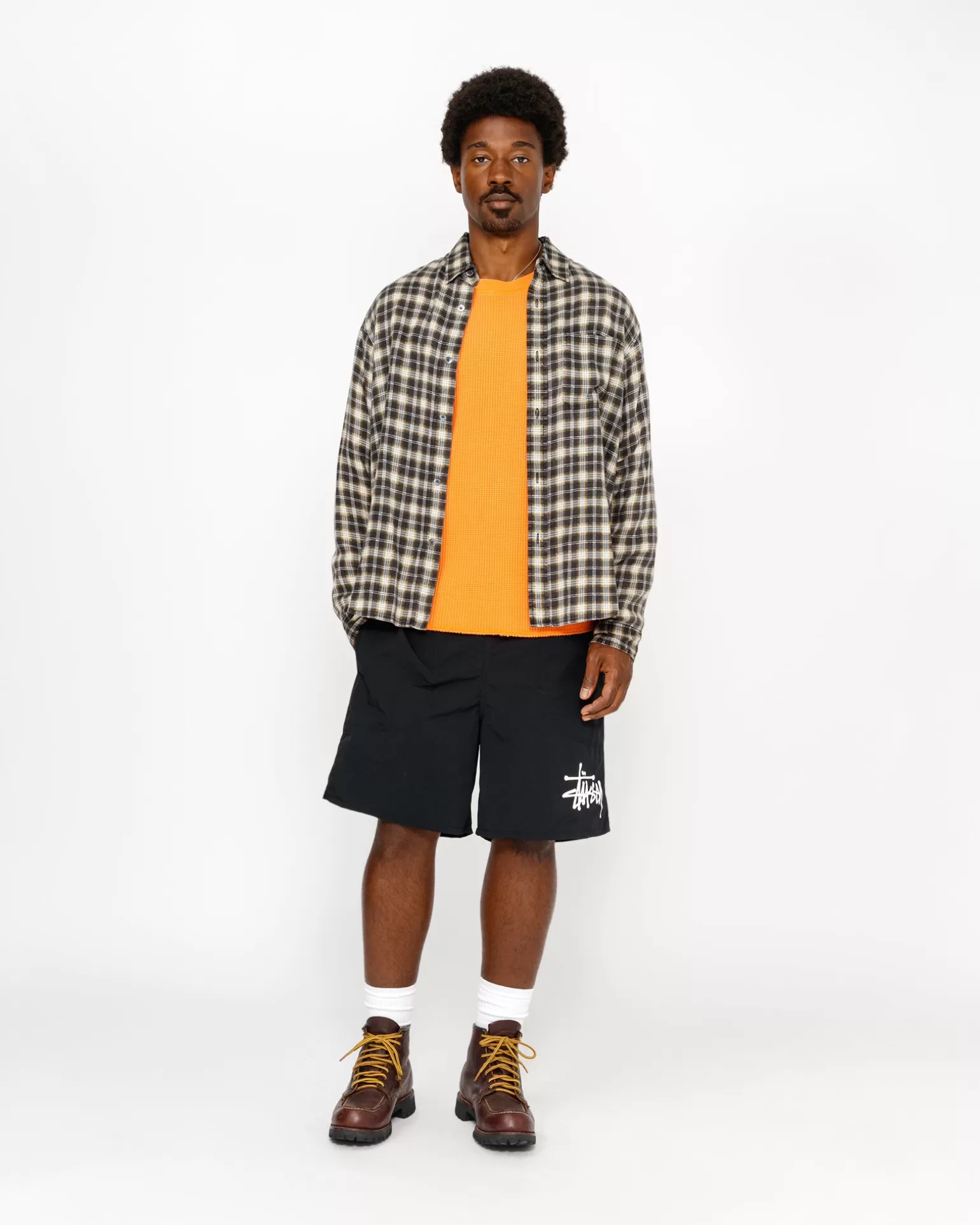 Discount Stüssy WATER SHORT BIG BASIC Black