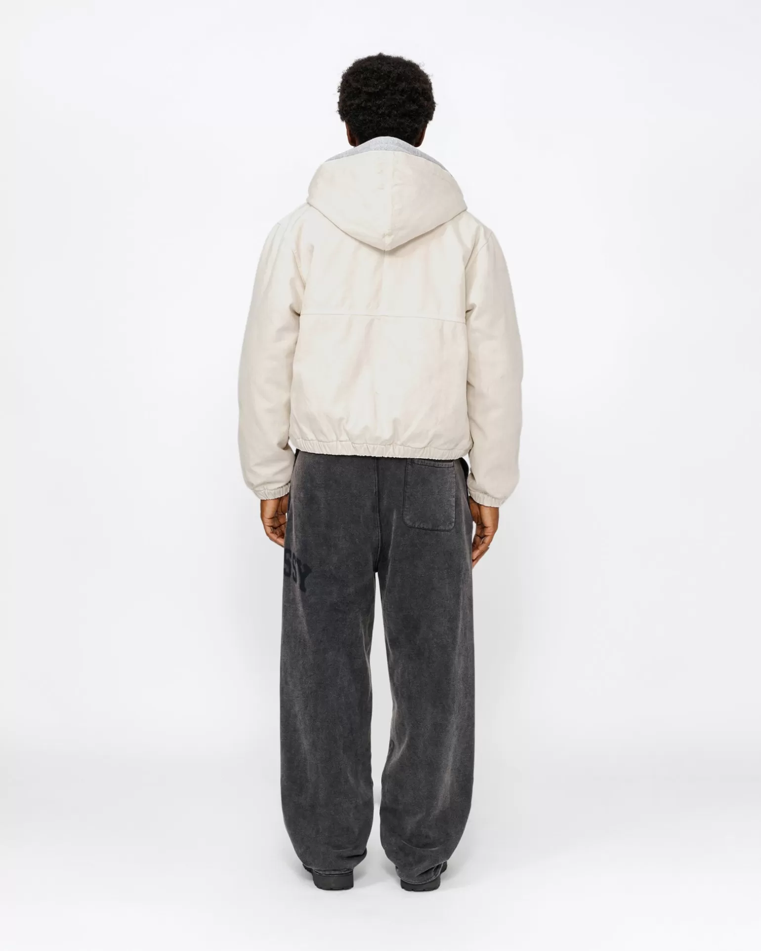 Online Stüssy WORK JACKET INSULATED CANVAS Bone